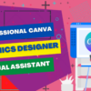 I will be your professional VA for graphics design via canva