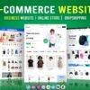 I will create wordpress ecommerce website, shopify store design, woocommerce website