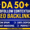 I will do high quality dofollow seo contextual backlinks