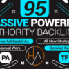 I will create high authority da 95 plus manual SEO dofollow backlinks