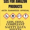 I will create ghs safety data sheet or msds or sds