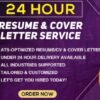 I will help you land your dream job with professional cv, resume, cover letter writing