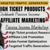 I will start high ticket clickbank affiliate marketing for affiliate passive income