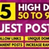 I will do 20 mexico high da90 dofollow backlinks with mexican SEO link building