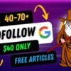 I will give 2 dofollow guest posts on da 50 to 90