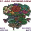 Professional Custom Embroidery Digitizing from Your SVG Bundle