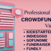 I will create custom crowdfunding video  video advice  promo ads