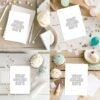 I will create  Birthday Card Mockup 5×7 Rustic Art  Card Mockups  Party Invitations Wedding Card