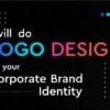 I will design a corporate identity or brand logo for you