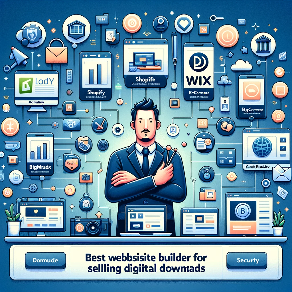 Selecting the Best Website Builder for Selling Digital Downloads