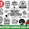 Christmas SVG Bundle – Festive Designs for Your Cricut Projects