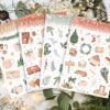 Festive Christmas Sticker Sheet Bundle