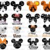 Halloween Mouse and Friends SVG Bundle   Trick or Treat Spooky Vibes  Halloween