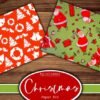 I will create Christmas red and green printables paper kit pages