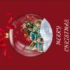 I will create Snow Globe  Christmas Globe  Merry Christmas Card  Digital Download Printable