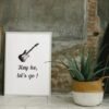 I will create Music art print  instant download