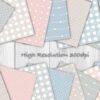 I will create 16 Cute Baby Pastel Digital Papers  Cute Baby