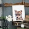 I will provide Wolf Print  Wolf Cub Wall Art  Pup Wolf Photo  Printable Art