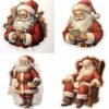 I will create Vintage Santa Stickers