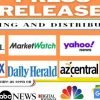 I will do press release distribution, public relations and write press release